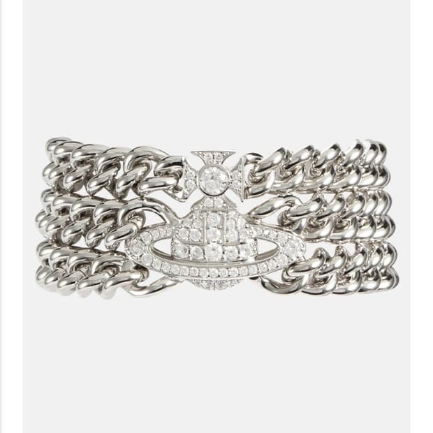 급처 풀박 네고가능) 비비안 웨스트우드 그라치엘라 체인 팔찌