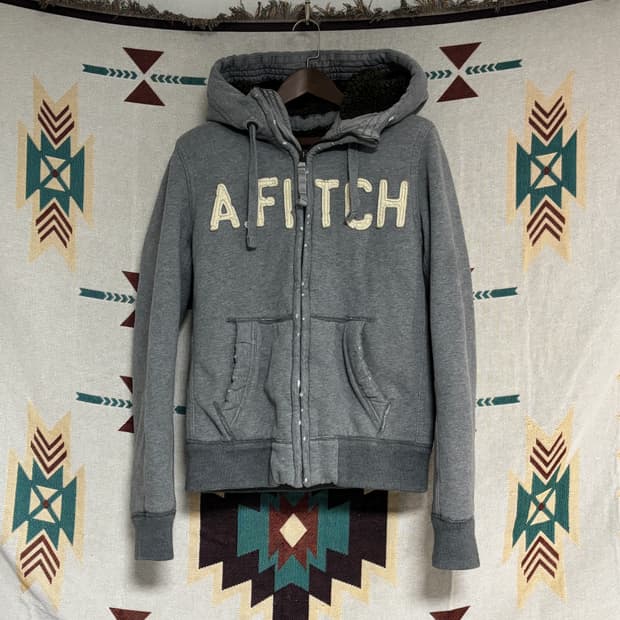 아베크롬비 울프죠 후드집업 L