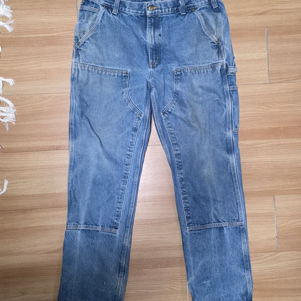 [38/34] 칼하트 더블니 데님