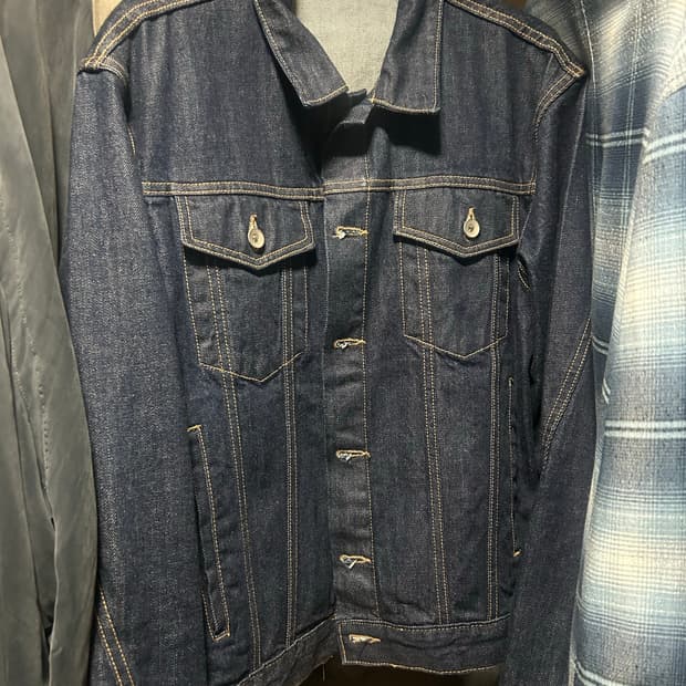 강정석 데님자켓 인디고 50사이즈