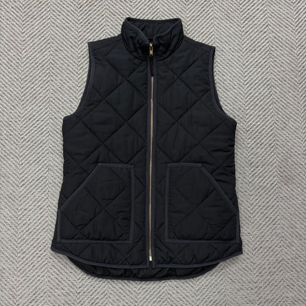 제이크루 머캔타일 퀼팅 패디드 베스트 v2305