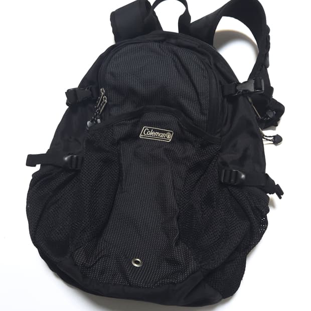 콜맨 Coleman 립스탑 백팩 블랙