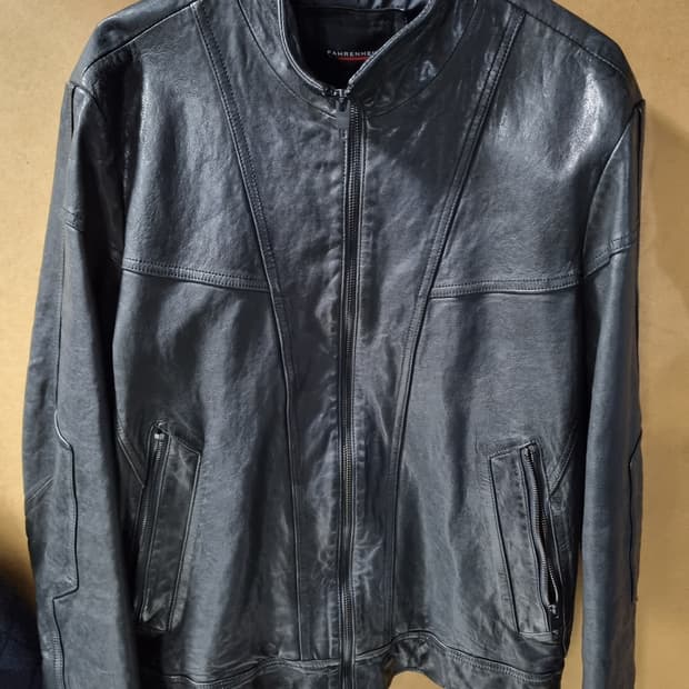 지이크 남성 양가죽 자켓 