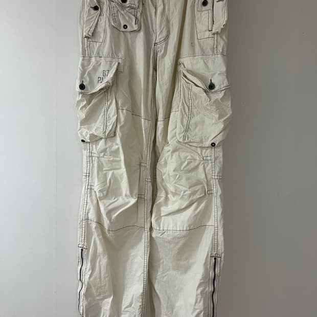 폴로랄프로렌 카고 팬츠 아이보리