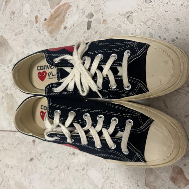 컨버스x꼼데가르송 척 70로우 265 판매합니당:)