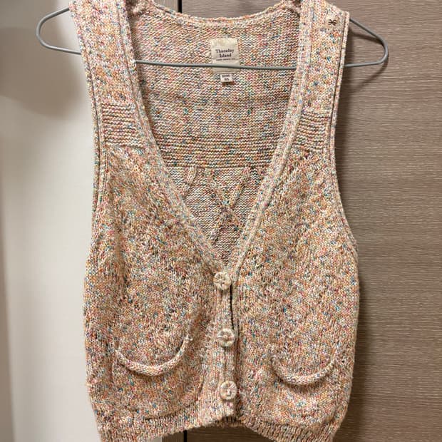 ThursdayIsland vintage vest🧡빈티지/조끼/베스트