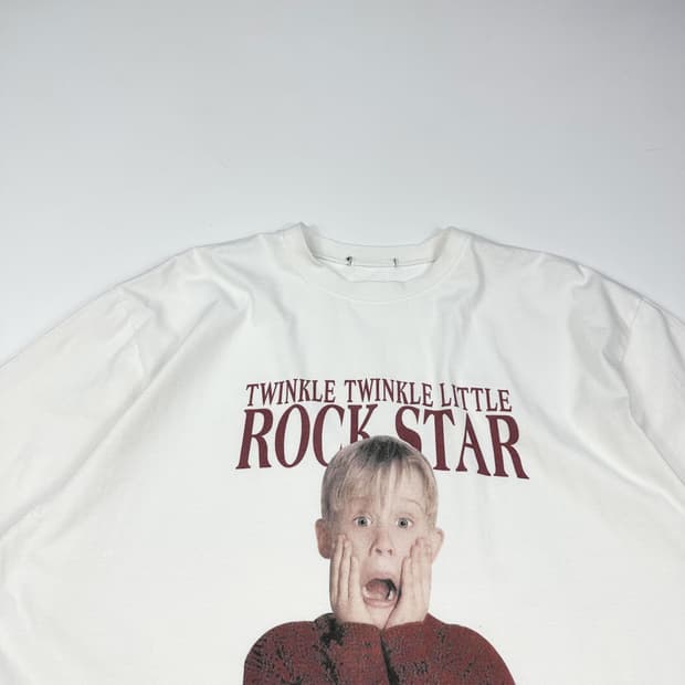 VTG 빈티지 나홀로집에 맥컬리 반팔티 (XXL)