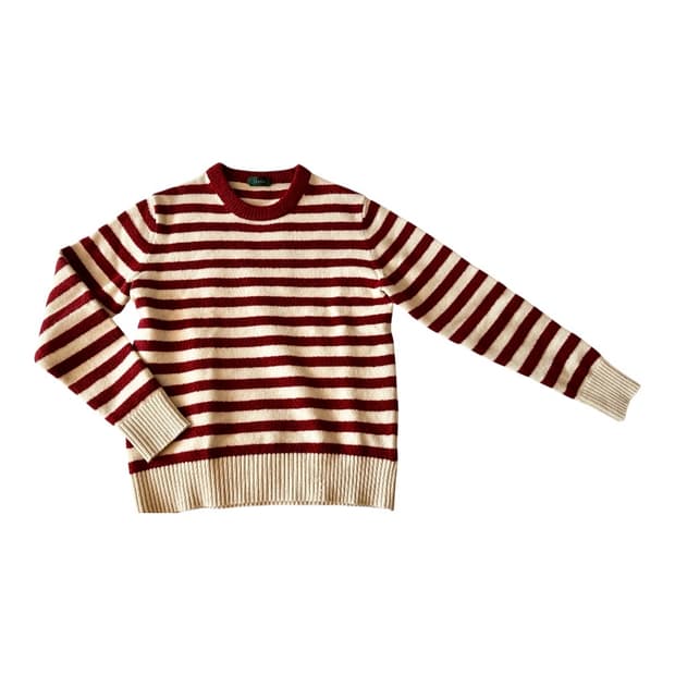 자노네 스트라이프 울 스웨터 48