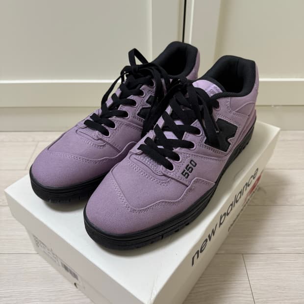 [285] 뉴발란스 디네댓 550 라벤더 블랙