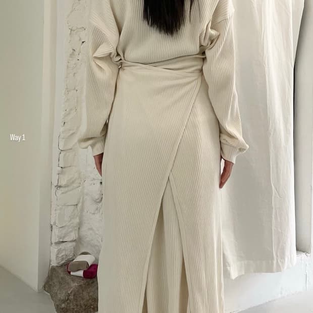 베이스레인지 shaw kaftan long sleeve