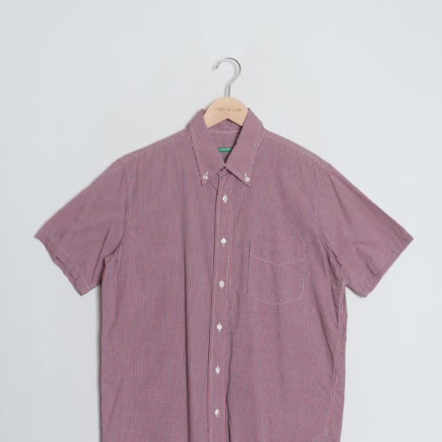 BENETTON Check Shirts