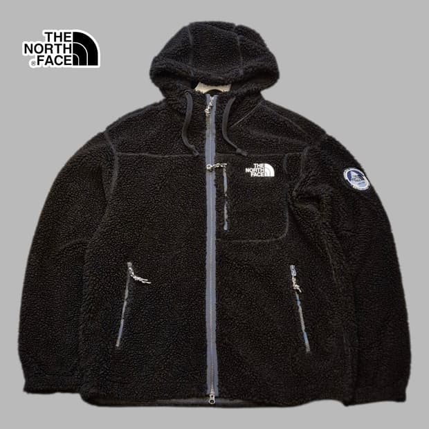 XL(착샷잇음) 노스페이스 블랙 후리스자켓 