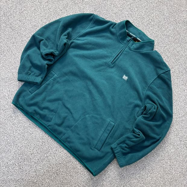 XL 브라운브레스 반집업 후리스 아노락 0401J