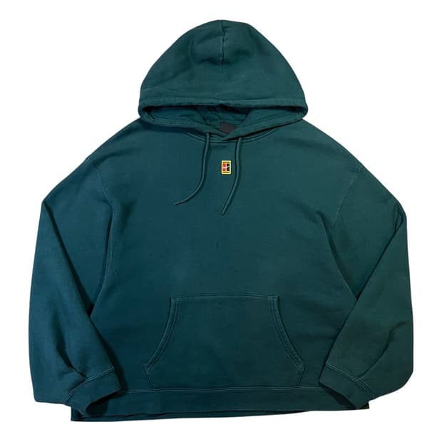 나이키 센터로고 후드티