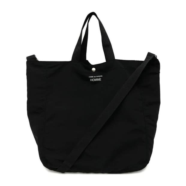 꼼데가르송 옴므 나일론 2way 토트백