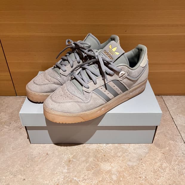 **아디다스 라이벌리 로우 86 세서미 솔리드 그레이 신발