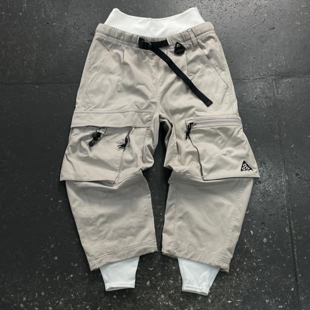 XS 나이키 ACG 30주년 문 파티클 카고 우븐 팬츠