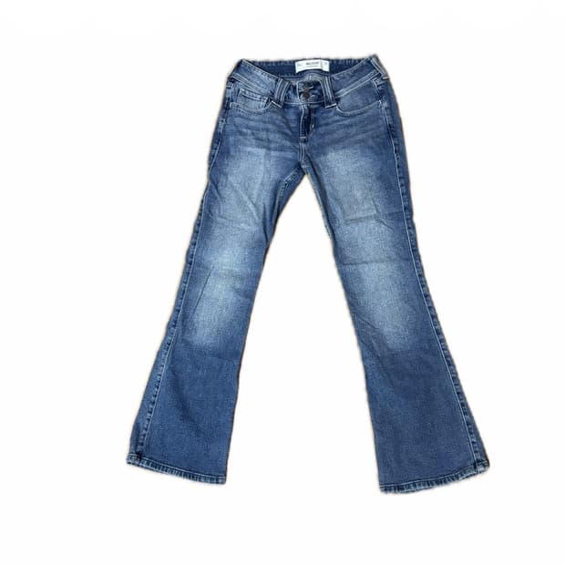 lowrise flared jean
