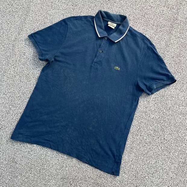 4 라코스테 반팔 카라 티셔츠 0327M