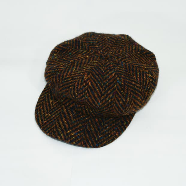 Donegal Tweed 빈티지뉴스보이캡