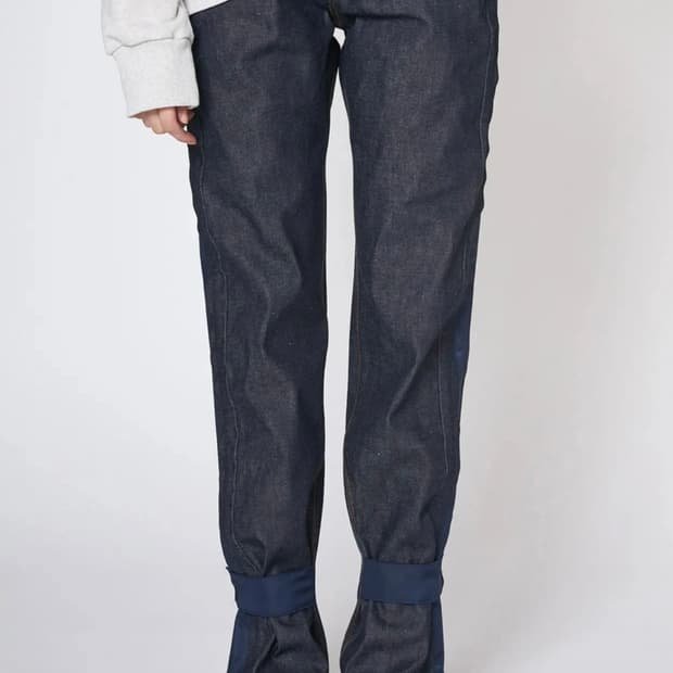 Apc x sacai 우먼스팬츠 아페쎄 사카이데님 여성용 s