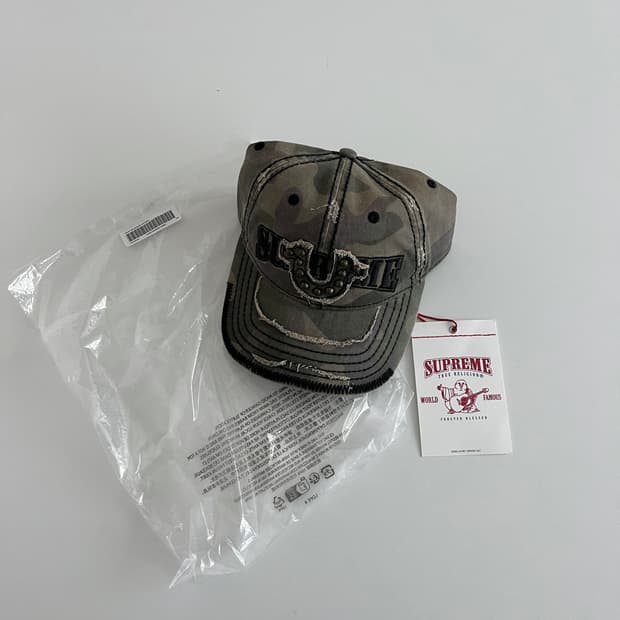 슈프림 X 트루릴리전 메쉬백 카모