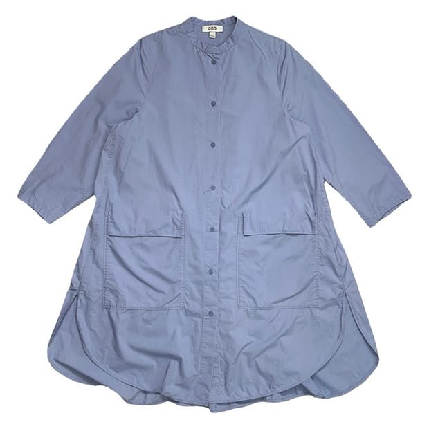 COS 오버사이즈 셔츠 드레스 EUR 34