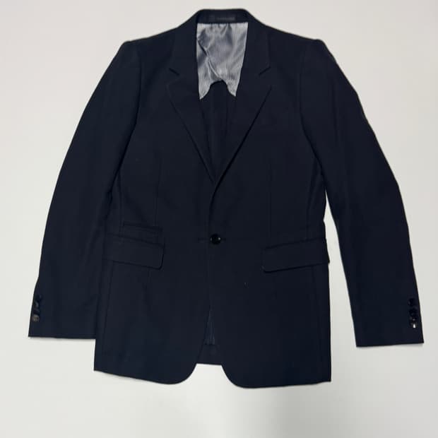 솔리드옴므 캐시미어 혼용 울 자켓 블랙 우영미 M