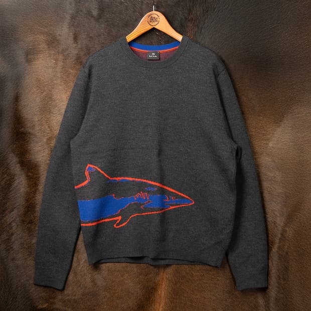 [105] 폴스미스 17FW 샤크 아트웍 울 니트 