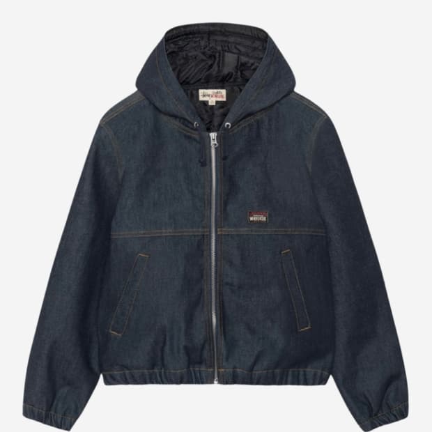 Stussy denim insulted jacket