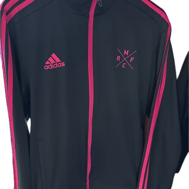 아디다스 레알마드리드 트랙탑 져지 핑크