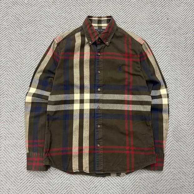 빈폴 체크 셔츠 v2395