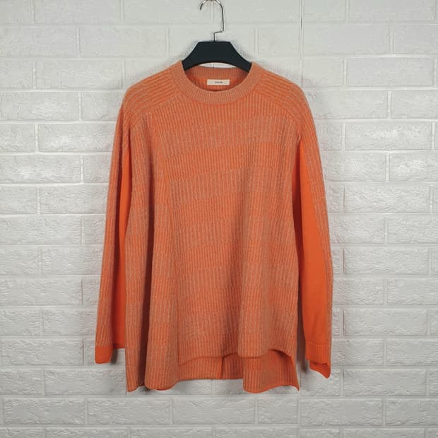 [F]시스템 언발란스 루즈핏 모직 니트