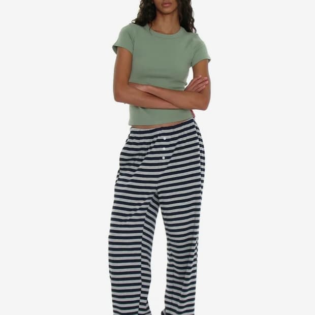 파르티멘토우먼 스트라이프 팬츠