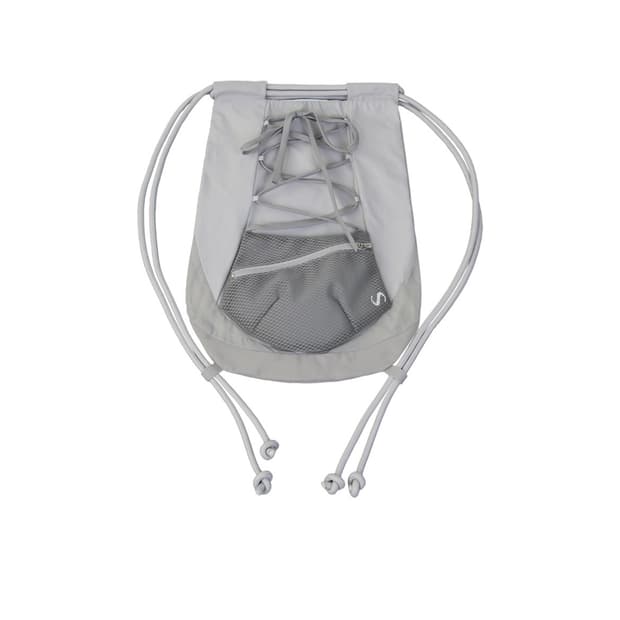 오호스 Detachable Pocket Gym Sack / Grey