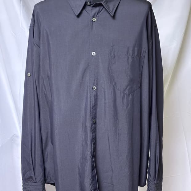 해칭룸 슬리브 레이어드 셔츠