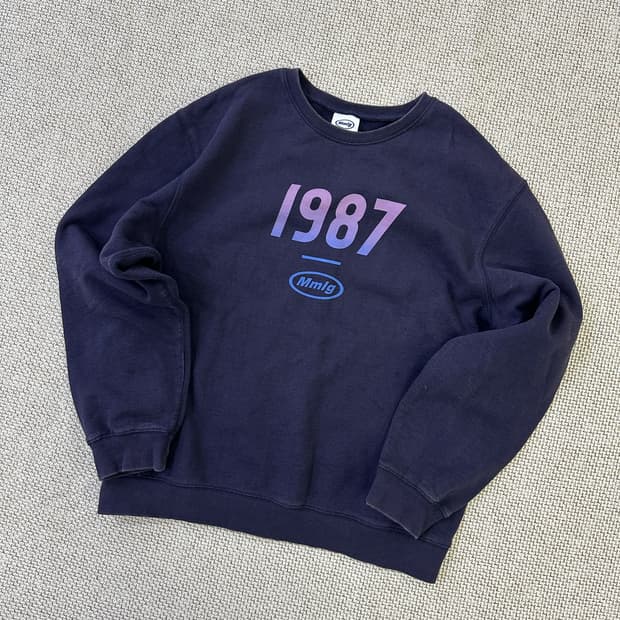 M 87MM Mmlg 1987 스웨트셔츠 0331D
