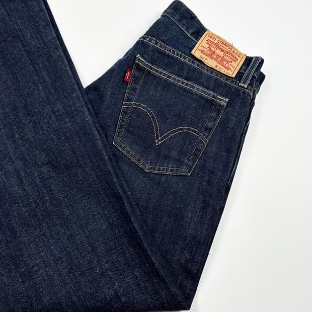 리바이스 527 오리지널 부츠컷 데님 팬츠 (32인치)