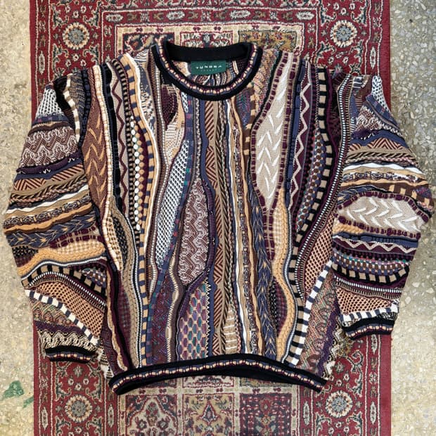 툰드라 쿠지스타일 케이블 니트 [ 105-110 ]