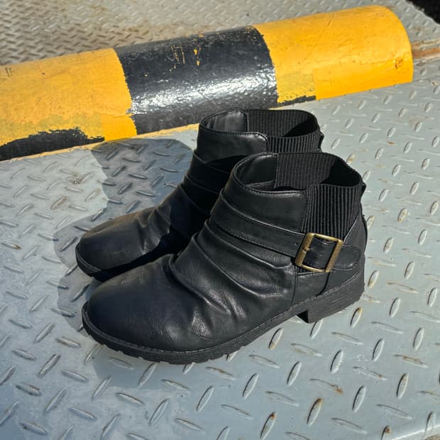 mare mare 방수 셔링 앵클부츠