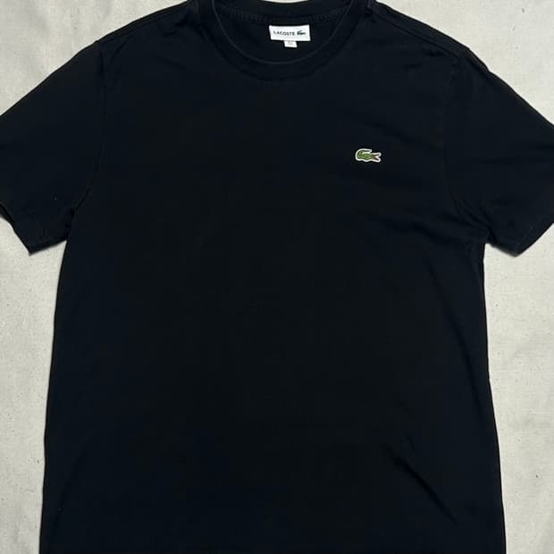 🫶🏻 라코스테 Black 반팔티 🫶🏻