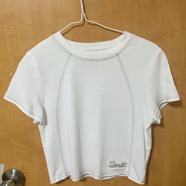 마땡킴 박스로고 반팔 티셔츠