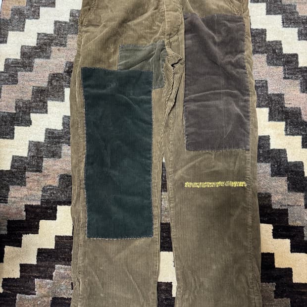LVC 리바이스 코듀로이 리페어 셀비지 팬츠 34 