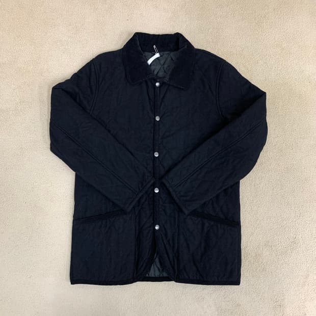 무지 무인양품 퀼팅자켓(L/블랙) MUJI 퀄팅자켓