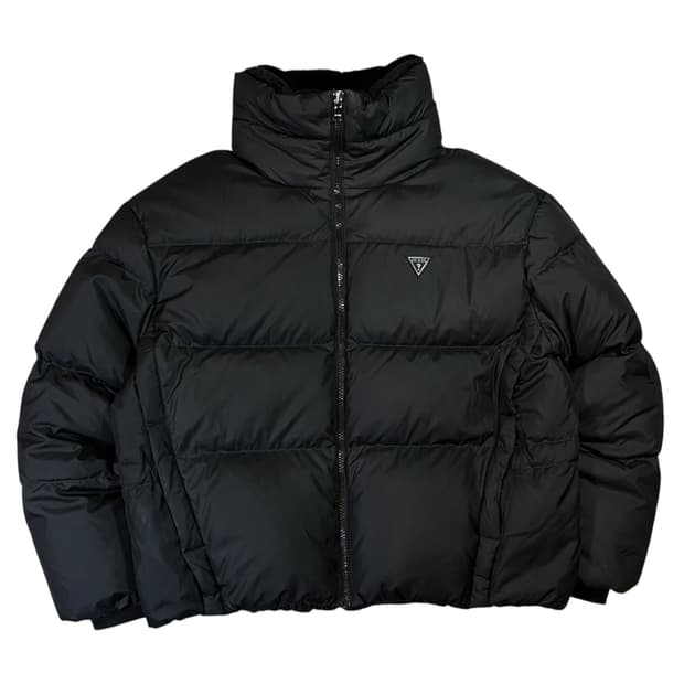 게스 덕다운 패딩