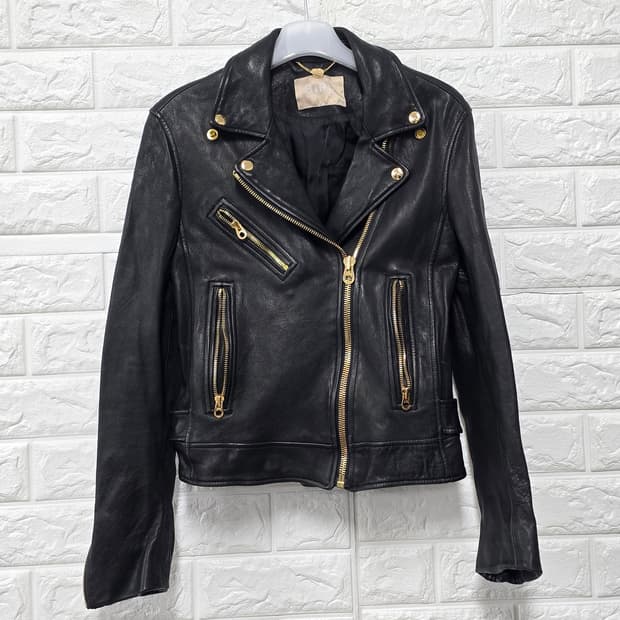 택포) 한섬 버드 양가죽자켓 XS