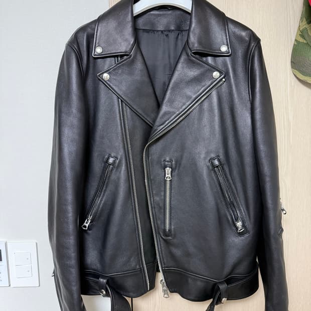 Acne Studios Nate Clean 레더자켓 (B70008)