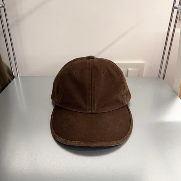 갭 GAP 브라운 캔버스 코튼 캡
