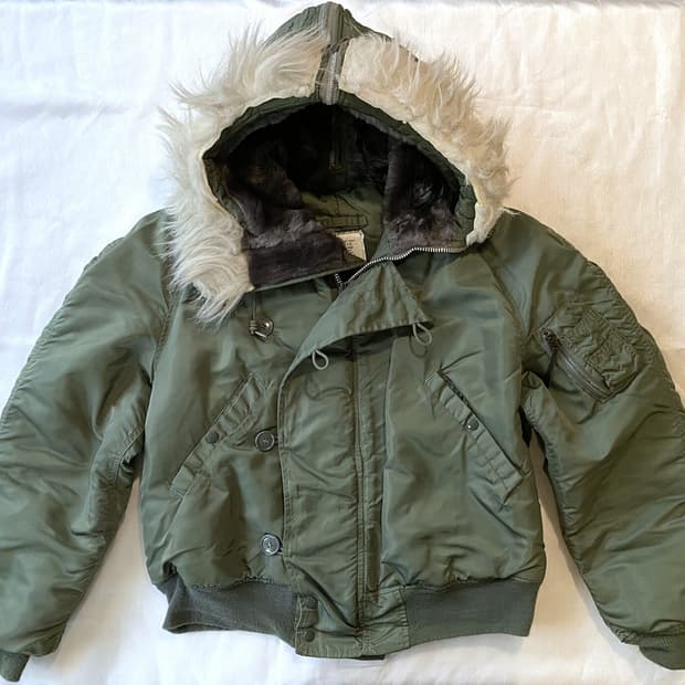 00s 알파 인더스트리 N-2B 플라이트 자켓