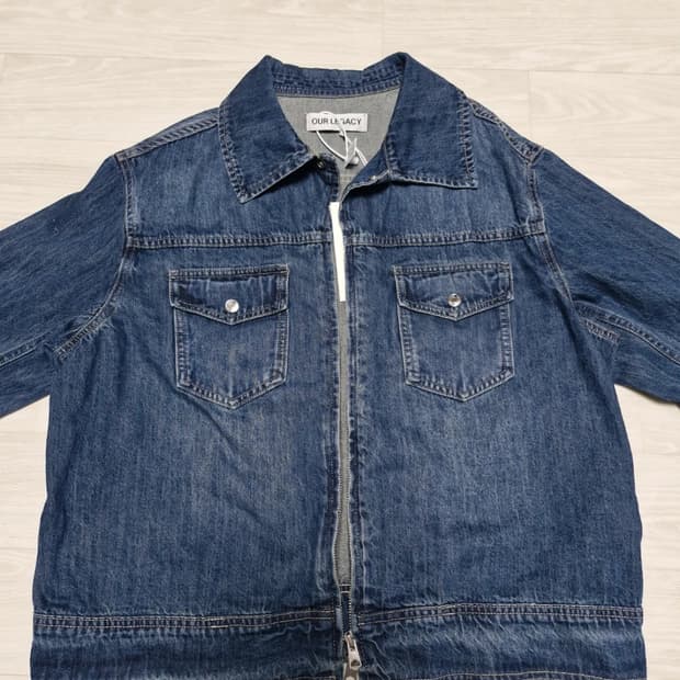 아워레거시 데님 자켓 size 50